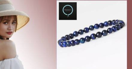Mode Fashion Femme - Fredinno's Bracelets - Bracelet Blue Tiger