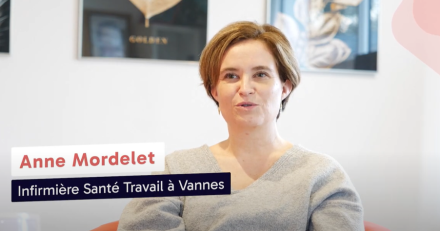 France - Témoignage d'Anne Mordelet, infirmière du travail qui accompagne des intérimaires en reconversion