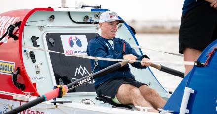 France - Aventurier de l'extrême, Thierry CORBARIEU se lance dans la traversée de l'Atlantique à la rame