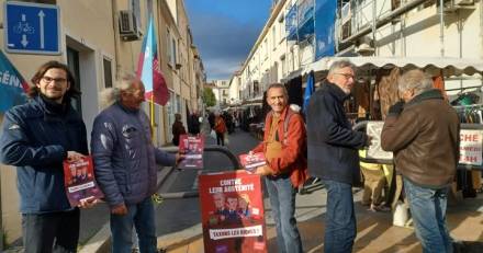 France - Communiqué de presse suite aux actes de vandalisme dans le local du Parti de Gauche à Celleneuve