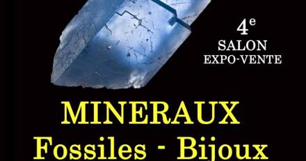 France - 4e SALON MINERAUX FOSSILES BIJOUX de CASTELNAUDARY (Aude)